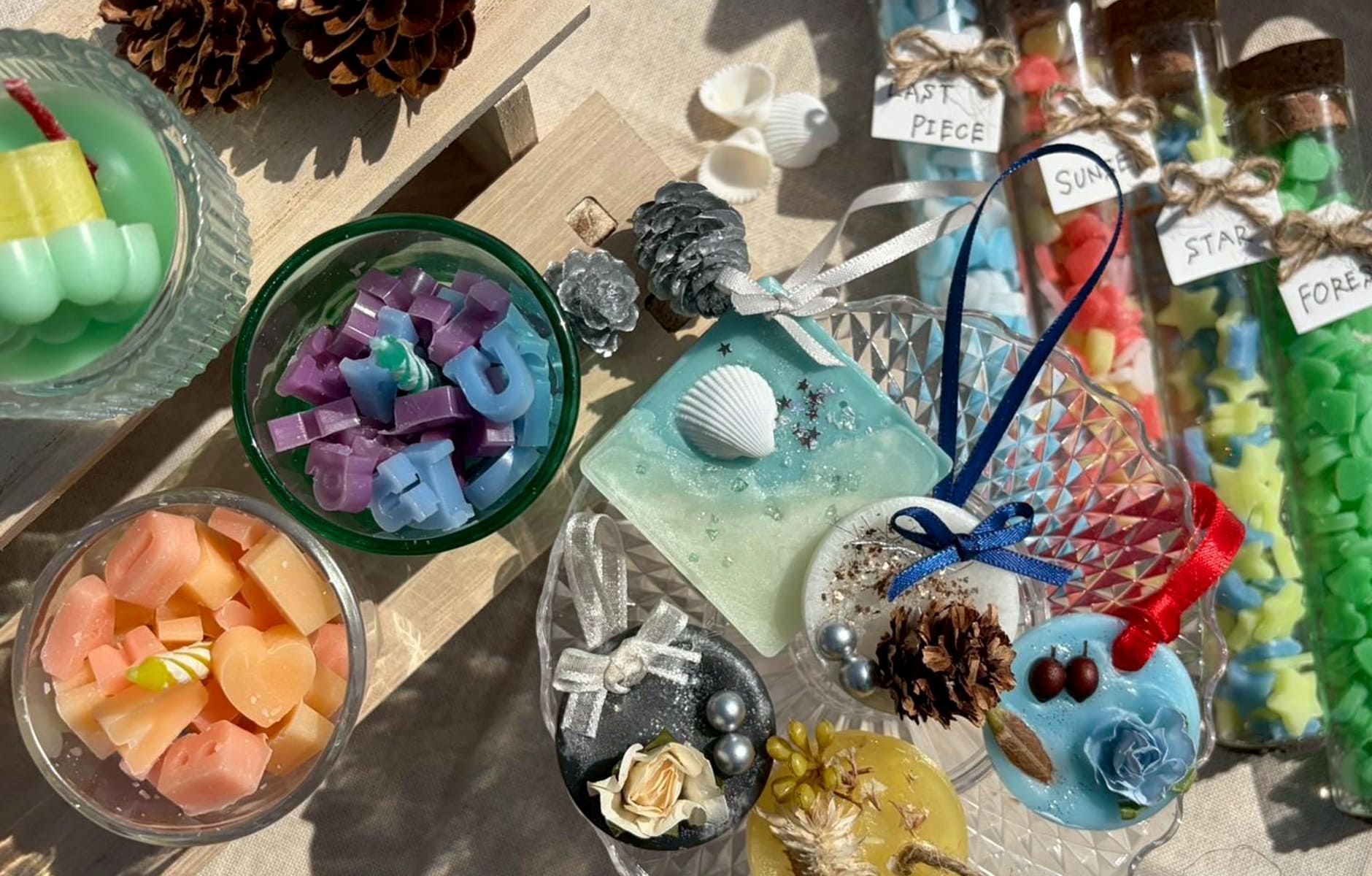 キャンドル作り体験