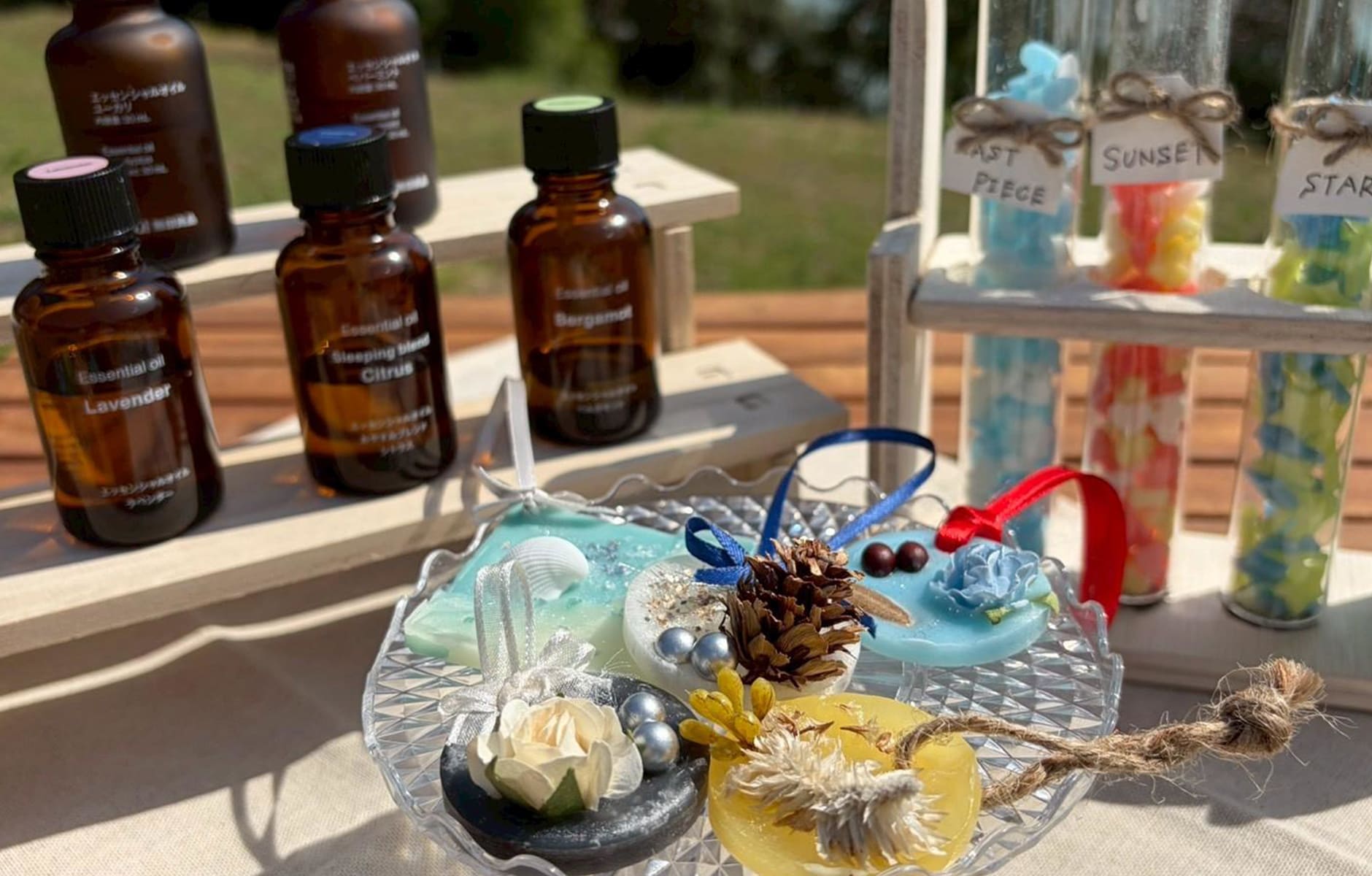 キャンドル作り体験