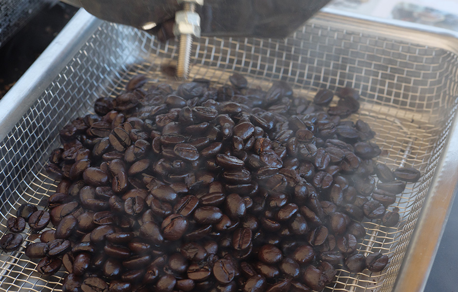 コーヒー焙煎体験