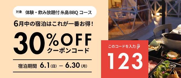 6月プラン-全部BBQ