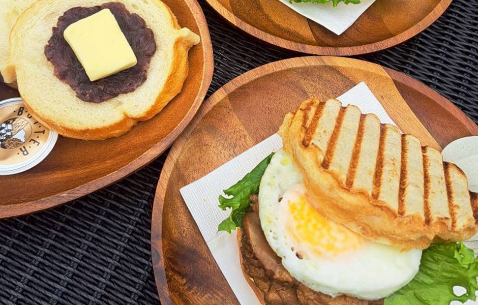 限定朝食月見バーガー