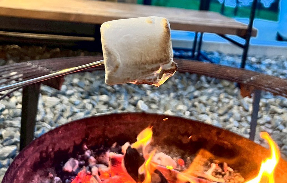 たき火体験