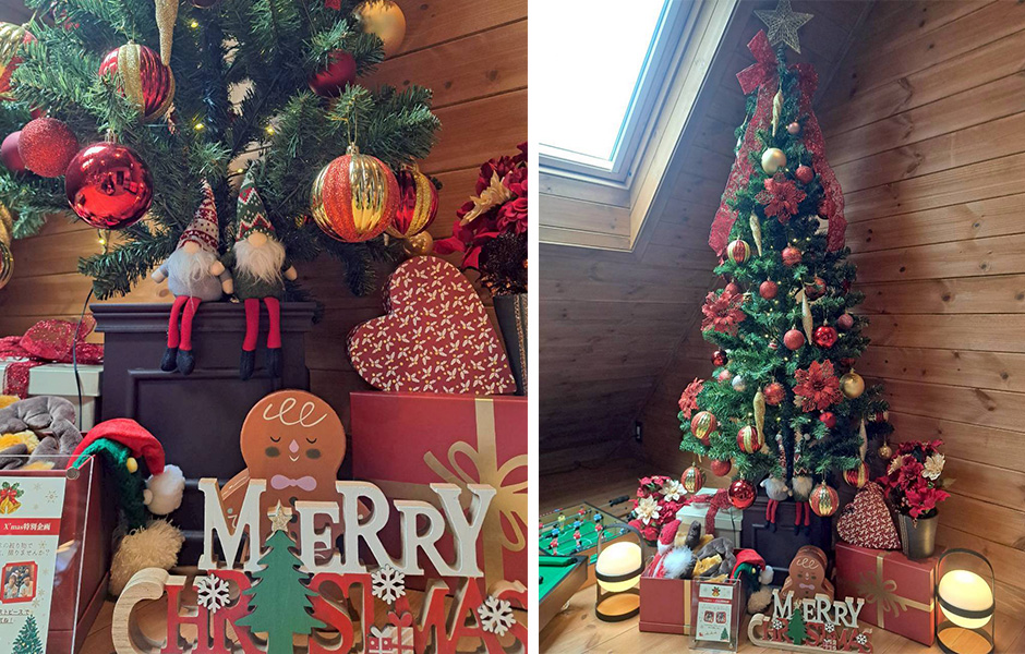 クリスマスのデコレーション