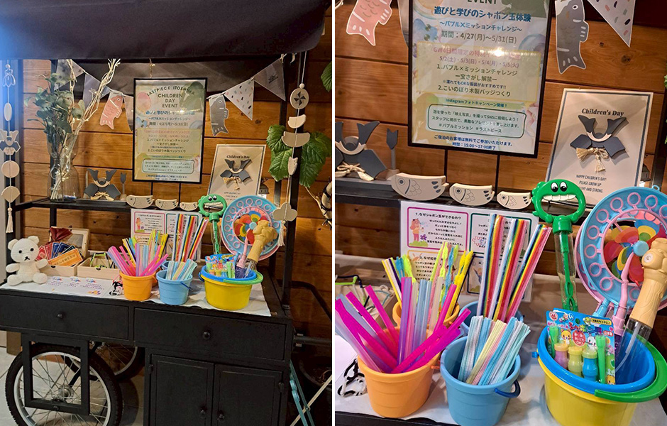 ゴールデンウイークの屋台